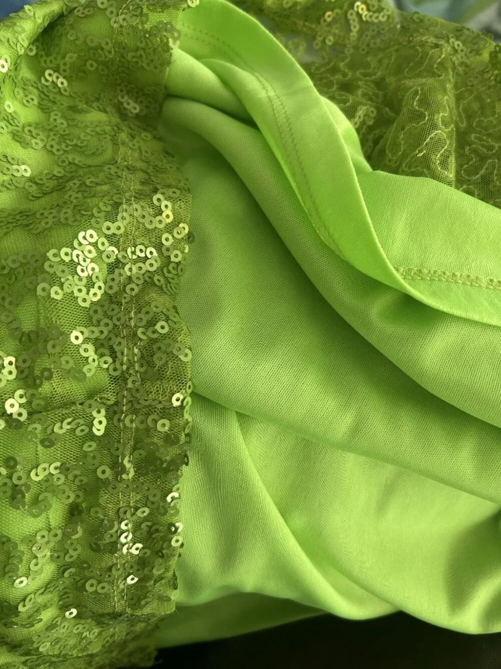 lipstick girls - Green Sequins Dress - Size 7 Girls - Brand New with Tags - Picture 12 of 12